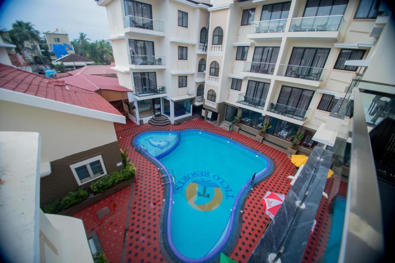 Ticlo Resorts Calangute Bagian luar foto